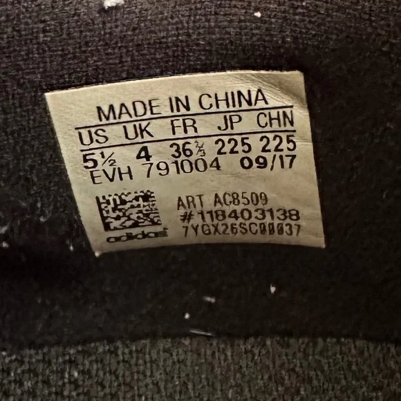 Adidas Originals Prophere Black/Solar Red White AC8509 Women's US size 5.5 Shoes - Picture 11 of 12